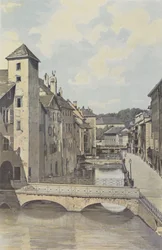 Annecy, Thioux-Kanal