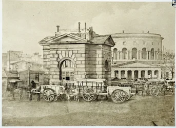 Barriere de Pantin la Villette in „Die Barrieren von Paris“ Fotografie von Gouviot