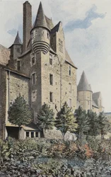 Bauge, Schloss, Südseite