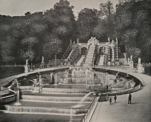 Wasserfall im Park von St. Cloud