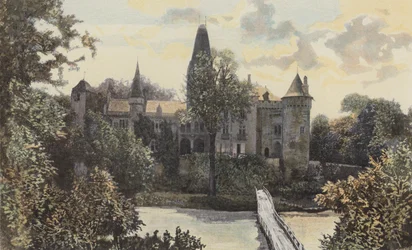 Cleron, Ansicht des Schlosses