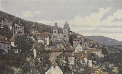 Conques, Gesamtansicht