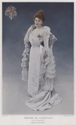 Gabrielle Rejane als Therese in Le Lys Rouge