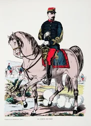 Le Comte de Paris, aus Histoire de la Troisieme Republique, Bd. I, l