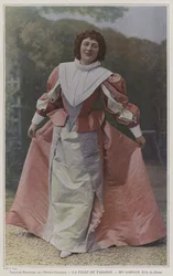 Mary Garden als Diane in La Fille de Tabarin