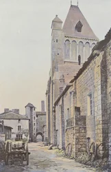 Nouaillé, Alte Abtei