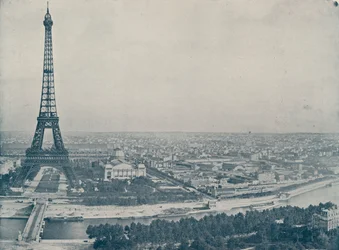 Panorama von Paris, vom Trocadero