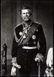 Porträt von Edwin Freiherr von Manteuffel (1809-1895), deutscher Feldmarschall