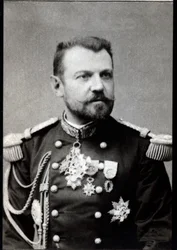 Porträt von Henri Joseph Brugere (1841-1918), französischer General