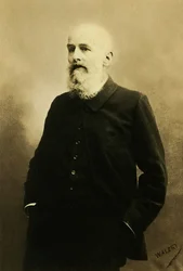 Porträt von Paul Albert Bartholome (1848-1928), französischer Maler, Bildhauer