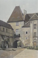 Prémery, Ehemaliges Schloss, Hofseite