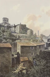 Royat, Kirche und Tal der Tiretaine