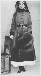 Die Verhaftung von Mata Hari am 13. Februar 1917