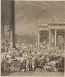 Eine Szene für die Encyclopaedia Britannica