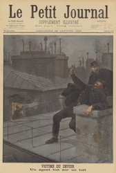 Ein Opfer der Pflicht: ein Polizist auf einem Dach erschossen