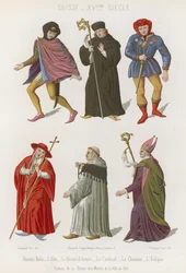 Abt, Oberherold, Kardinal, Kanoniker und Bischof