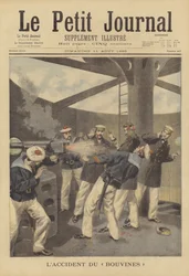 Unfall auf dem Küstenverteidigungsschiff Bouvines