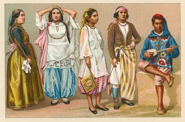 Afrikanisches Kostüm