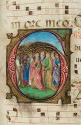 Allerheiligen, Graduale, f.85