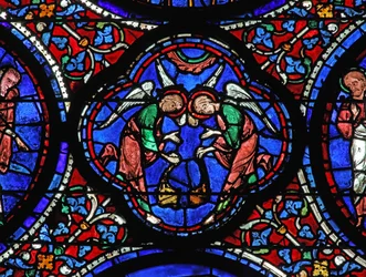 Engel beim Begräbnis der Jungfrau