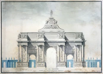 Arc de Triomphe, ca. 1810