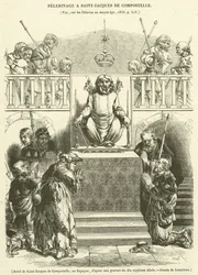 Altar von Santiago de Compostela, in Spanien