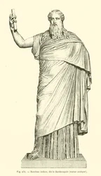 Indischer Bacchus, genannt der Sardanapal (Stich)