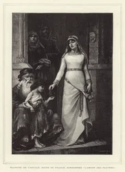 Blanche von Kastilien, Königin von Ludwig VIII. von Frankreich und Mutter von Ludwig IX.