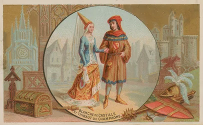 Blanche von Kastilien und Thibaut von Champagne
