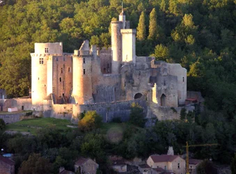 Schloss Bonaguil, Frankreich, 13.-15. Jahrhundert