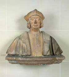 Büste des Kanzlers Antoine Duprat (1463-1535) (Terrakotta)
