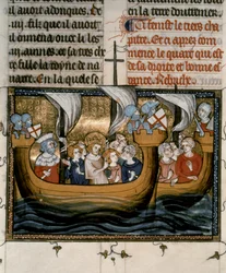 KREUZZUG Siebter: Ludwig IX. bricht zum 7. Kreuzzug auf (1248-54)