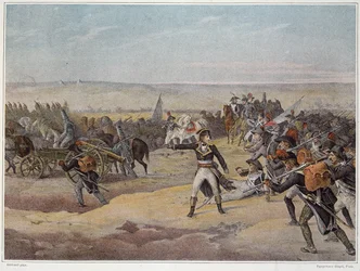 Kampagne (Expedition) von Ägypten (1798-1801), Armee des Orients: Durch die Wüste. 1798.