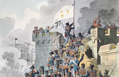 Eroberung der Kaiserfestung in Algier im Jahr 1830