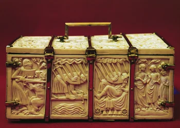 Kästchen mit Szenen aus der Liebesliteratur, 1330er Jahre
