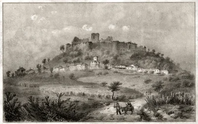Schloss von Preny (Stich, ca. 1860)