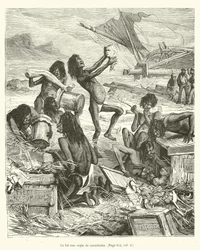 Es war ein Fest der Kannibalen (Gravur)