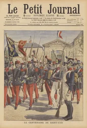 Hundertjahrfeier der Gründung der französischen Militärakademie in Saint-Cyr, Paris