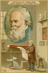 Chocolat Poulain Handelskarte, Frédéric Sauvage