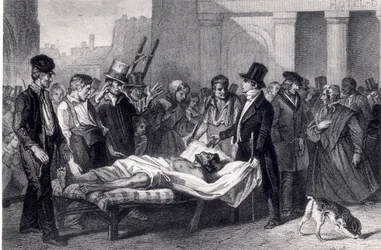Cholera in Paris, 1832