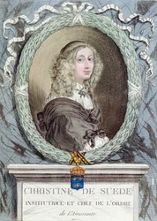 Christina, Königin von Schweden, Gründerin und Leiterin des Ordens der Amarantha