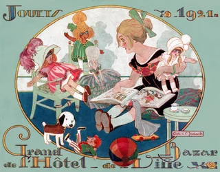 Weihnachtsspielzeug (Illustration)