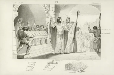 Chlodwig II., Frankenkönig von Neustrien und Burgund