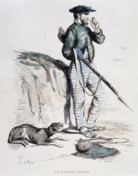 Küstenwache 19. Jahrhundert von Soubon