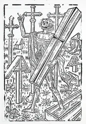 Totentanz - auf einem Friedhof