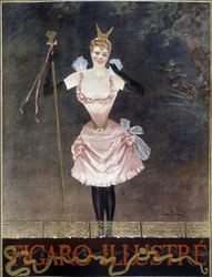 Tänzerin - Titelblatt des "Figaro Illustrated", n.d.