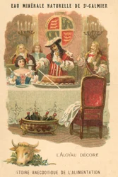 Dekoriertes Rinderfilet