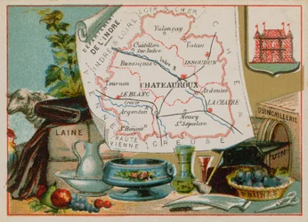 Departement Indre in Zentralfrankreich