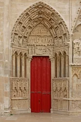Nordtür an der Westfassade