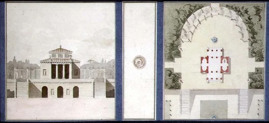 Entwurf für ein Denkmal, ca. 1825